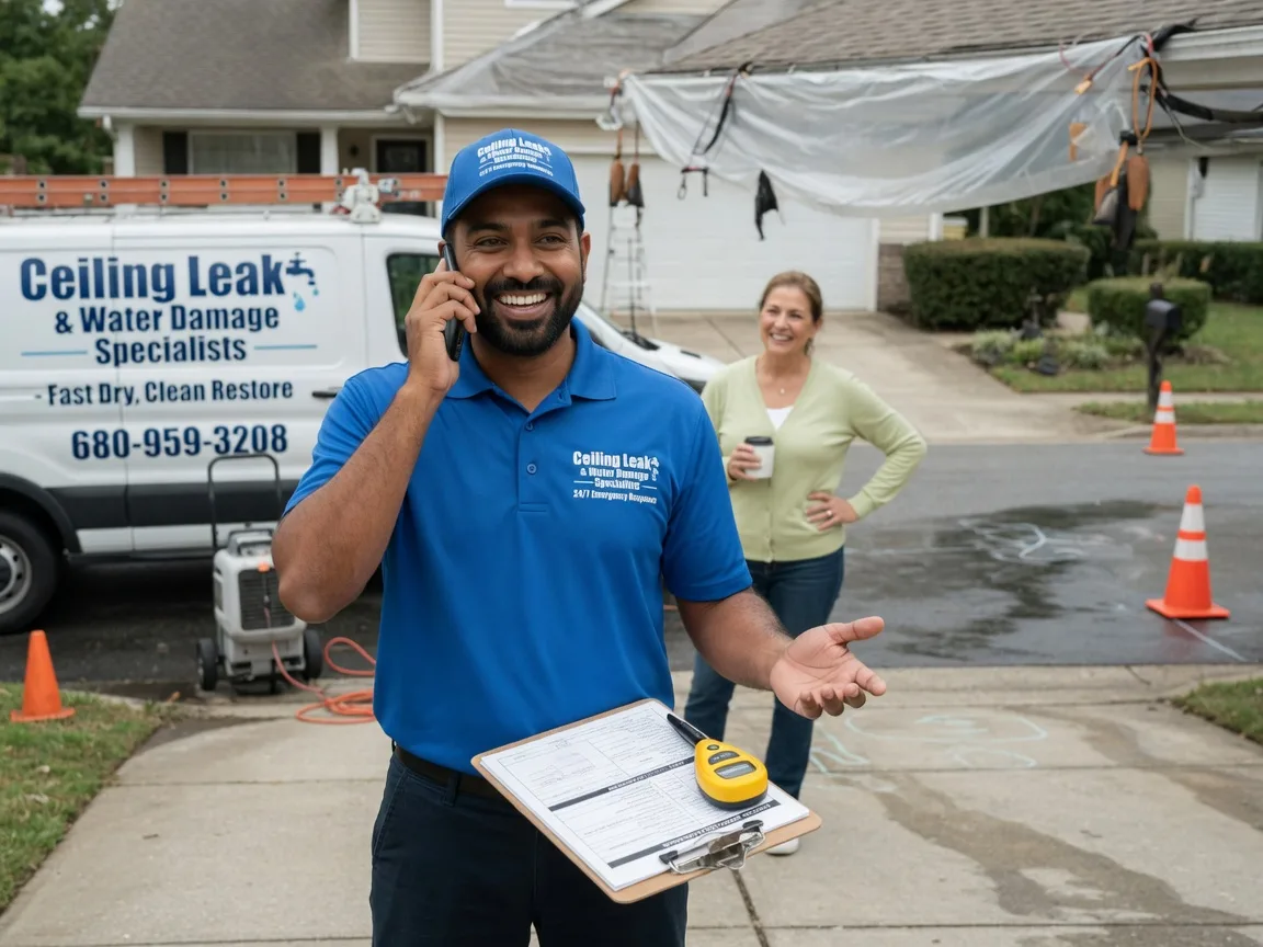 Ceiling Leak Cleanup Glady, WV FAQs